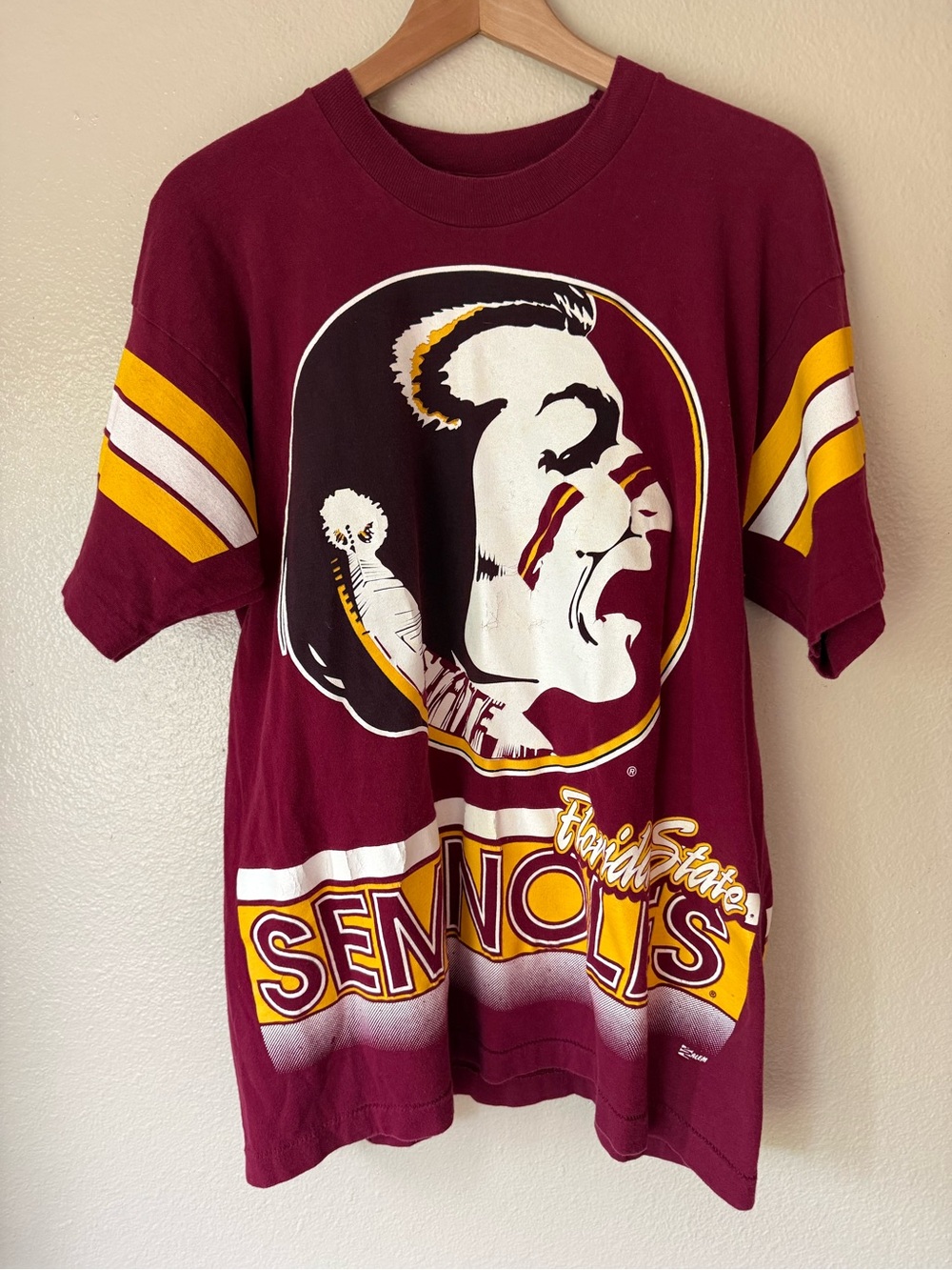 Salem Sportswear 90s VTG FSU Graphic Tee